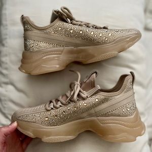 8M New Women’s Steve Madden Rhinestone Sneaker